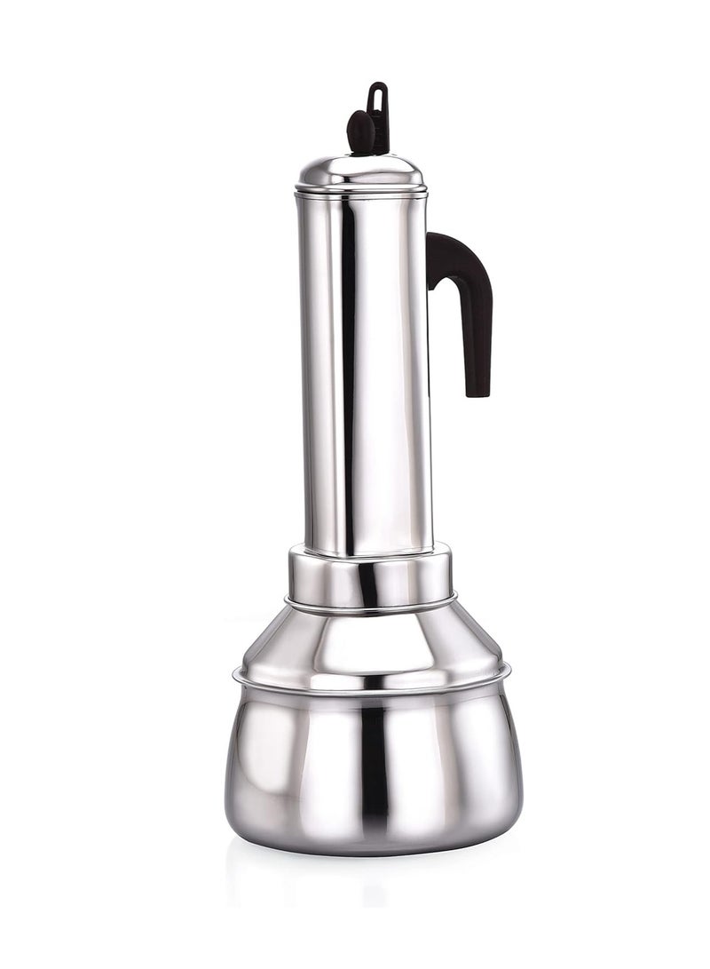 Ayda Stainless Steel Square Puttu Kodam Puttu Maker with Steamer Plate and Steel Stick, Silver  - Image 1