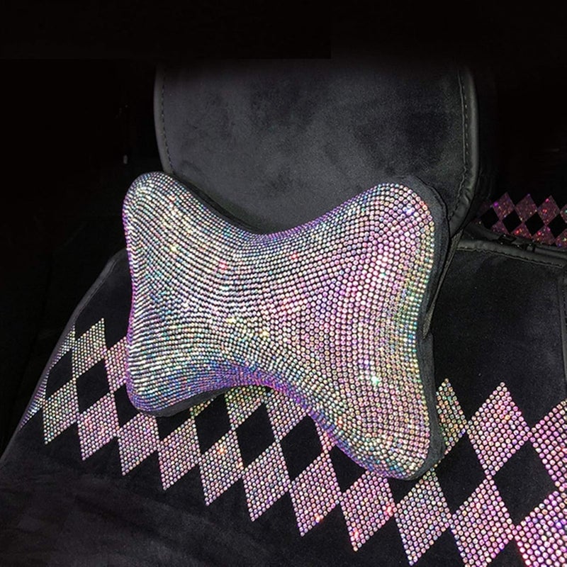 DEMULAX Rhinestone Headrest Pillow - Image 1