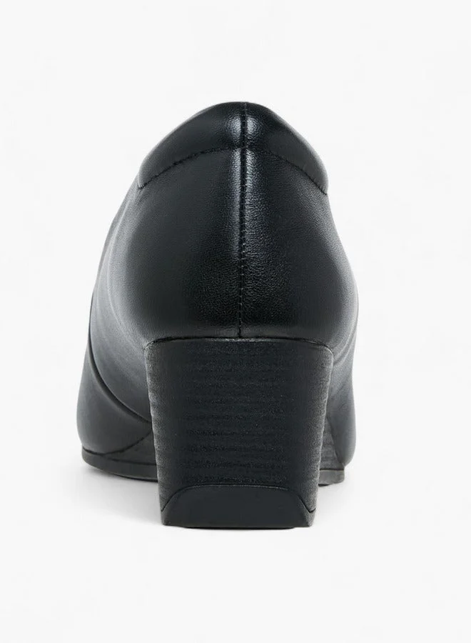 لو كونفورت أحذية بكعب إسفيني صلب