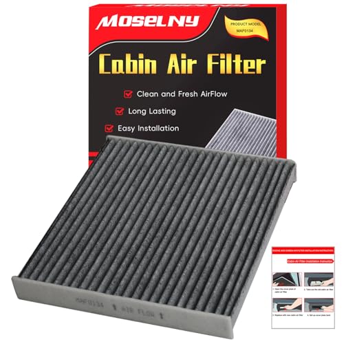 MOSELNY Cabin Air Filter with Activated Carbon Replacement for CP134 CF10134 Fit for Honda AccordCivicOdysseyCRV and Acura CSXMDXTSXTLXRDXRidgeline 1 Pack - Image 1