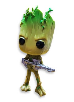 Generic Animation Groot Action Figure Funko For Baby & Kids Toys For Boys & Girls Size  size 2.5 x 2.5 x 3.75 inches  - Image 3