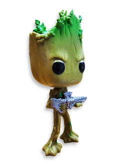 Generic Animation Groot Action Figure Funko For Baby & Kids Toys For Boys & Girls Size  size 2.5 x 2.5 x 3.75 inches  - Image 2