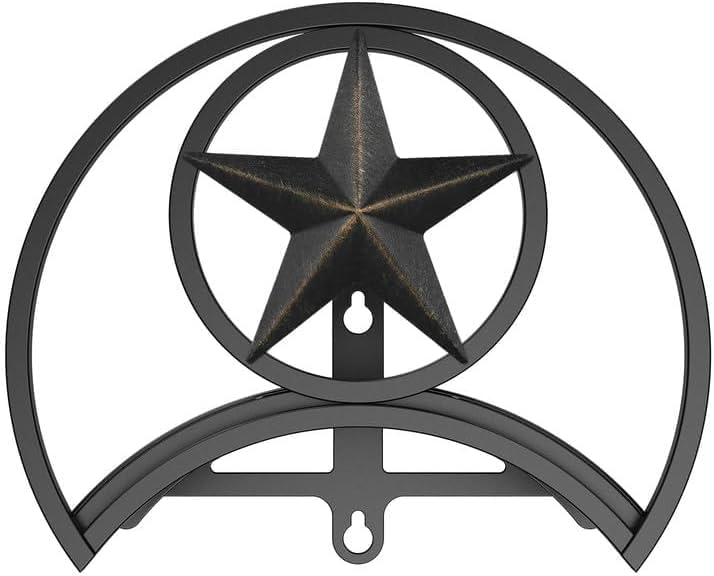 GOFORWILD Garden Hose Holder, Decorative Hose Butler Sturdy Water Hose Rack, Durable Wall Hose Hanger, Holds 125-Feet of 5/8-Inch Hose, Hose Reel, Made of Gauge Steel (9.8) … - Image 5