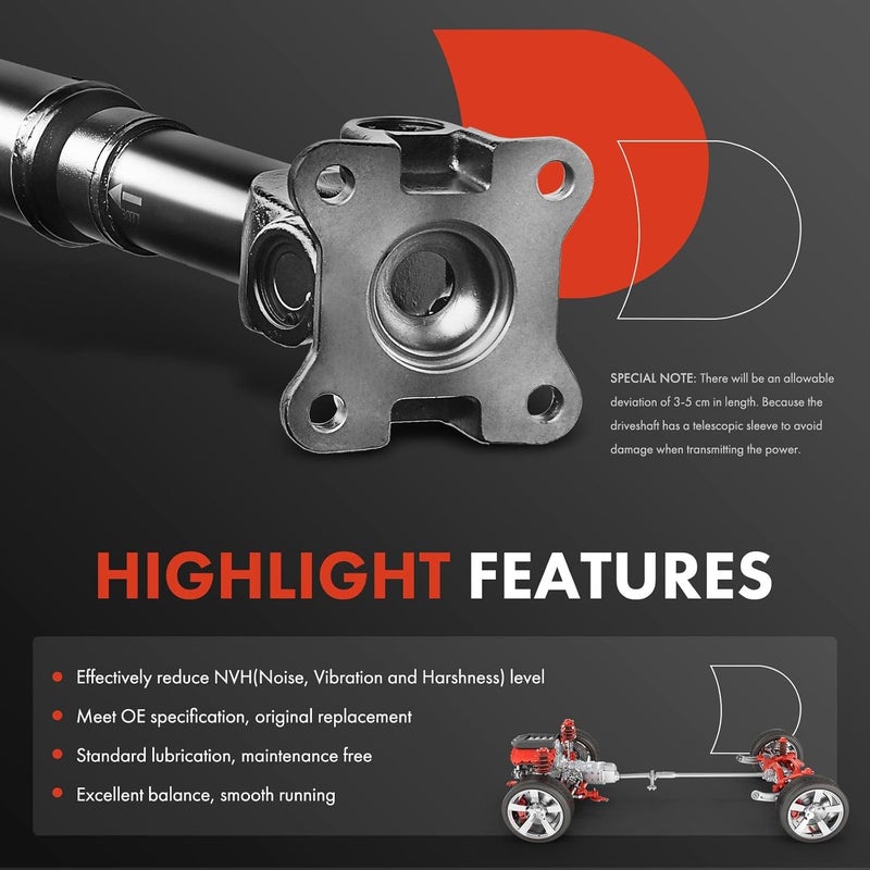 A-Premium Front Complete Drive Shaft Assembly - Image 4