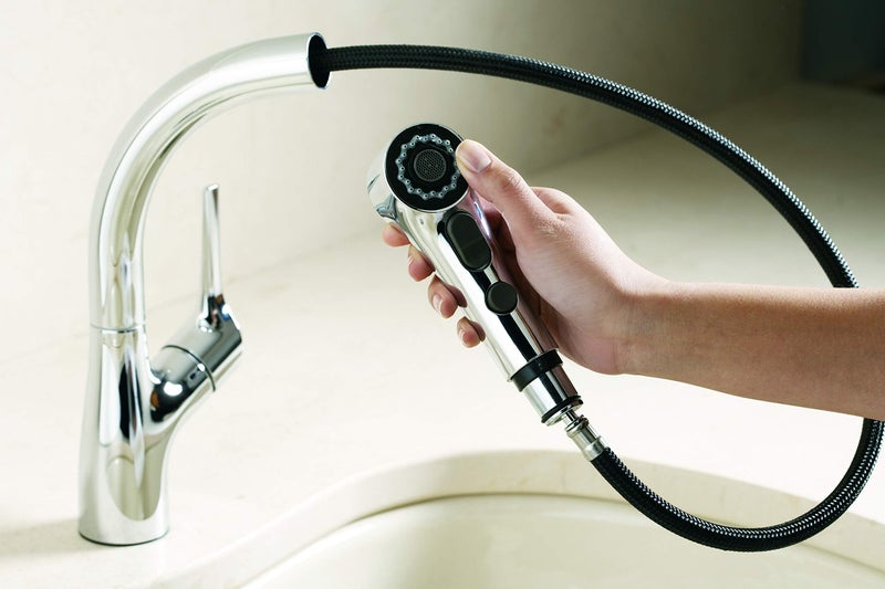 Kohler Elate Pull-Out Kitchen Faucet (Chrome Finish) - Image 2