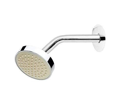 KI Luxurious Overhead Shower Complete Set with Shower Arm Chrome Finish Premium Bathroom Shower Set