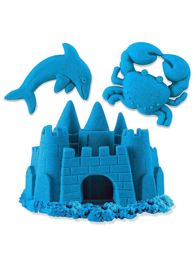 DARKNESS Multicolor Kinetic Sand Castle Kit for Kids, 1Kg Reusable Magic Clay/Dough with 5 Castle Molds Play, Creative Fun Activities Soft Sand Clay Toys for Boys & Girls, Ages 3+ (Rectangle Box) - Image 5