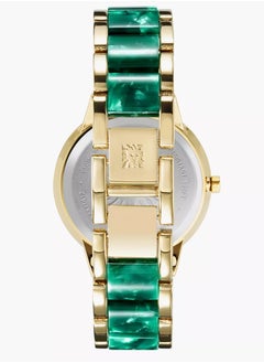 ANNE KLEIN ساعة آن كلاين انالوج للنساء من الأكريليك AK1412GNGB  - Image 3