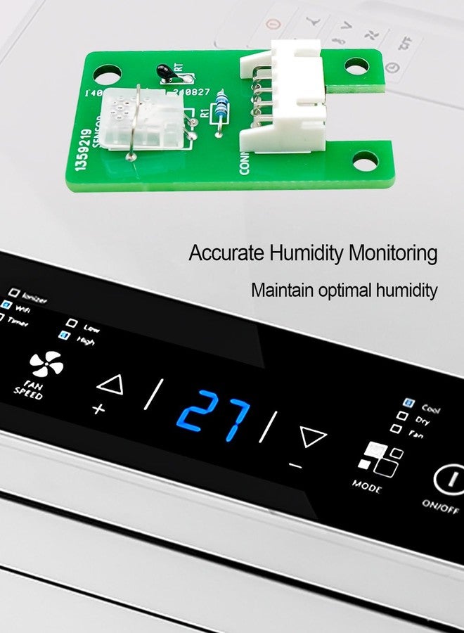 GUZIKO Dehumidifier Humidity Sensor Board Fit for Hisense Garrison PCB07-33-V02 1359219 B207532 1520001A, Humidity & Temperature Sensor Module, Only Fix Error E1 - Image 2