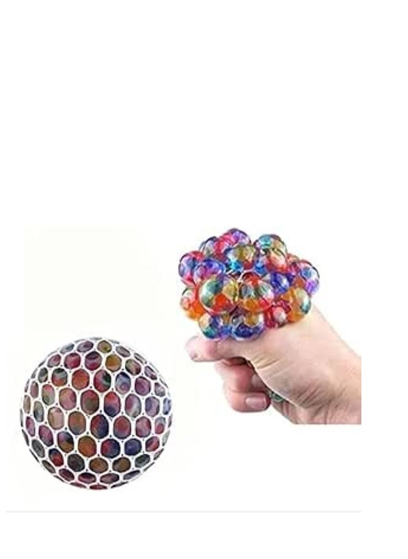 Generic - Fun Balls Relieve Stress And Relieve Stress A Mesh Slime Ball With A Rubber Ball - Image 1