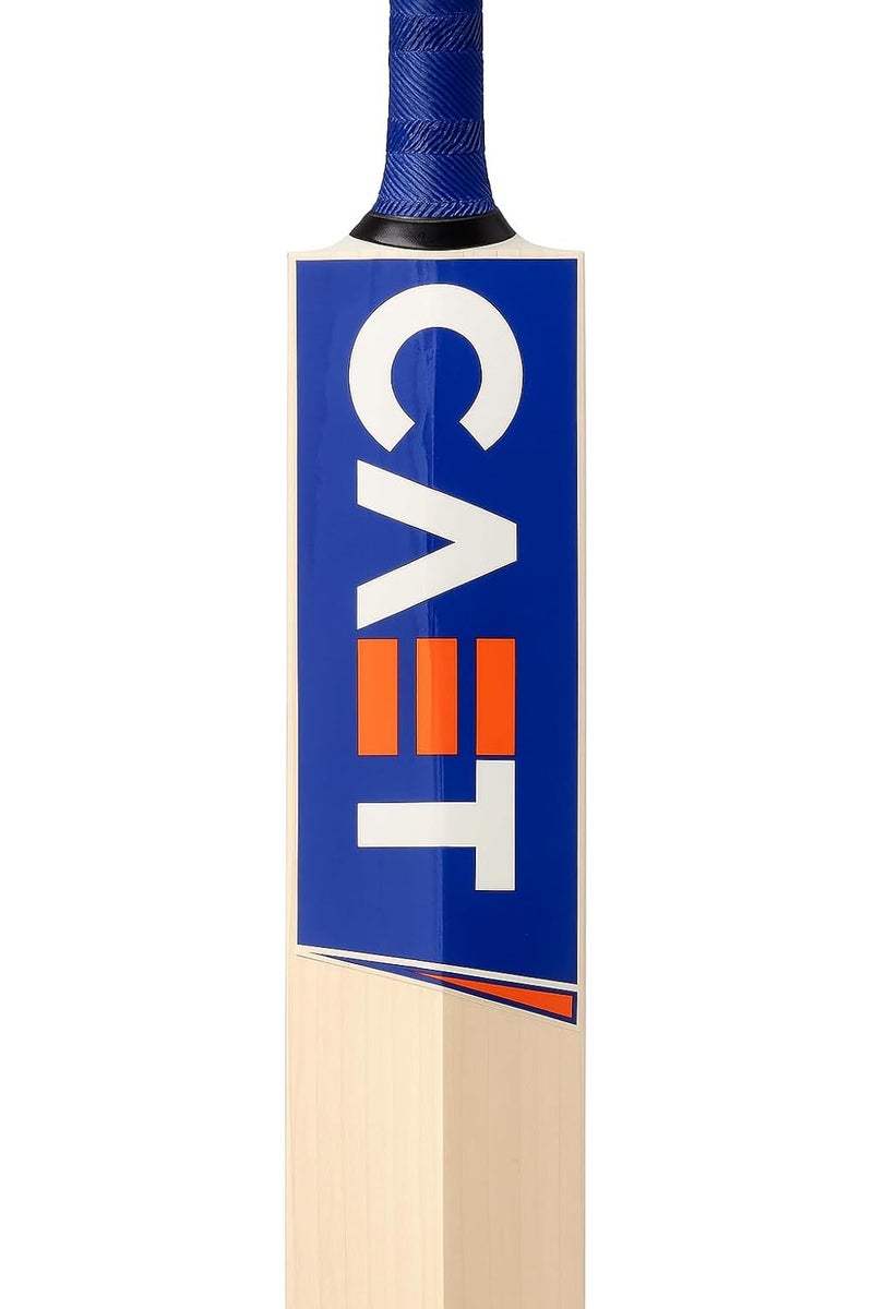 AEM مضرب كريكيت خشبي خفيف الوزن من ® بوبلار ويللو للأطفال (الحجم 1 للأعمار من 2-4 سنوات) - Image 4