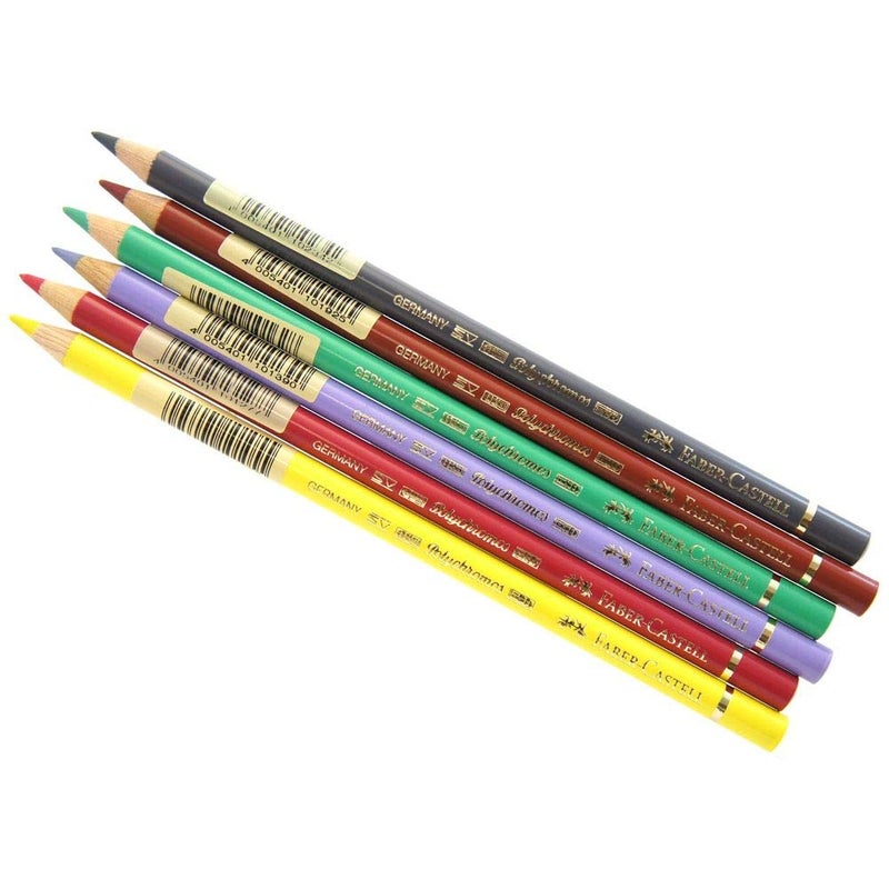 FABER-CASTELL Faber-Castell POLYCHROMOS ARTIST COLOUR PENCILS MIDDLE CADMIUM RED - Image 3