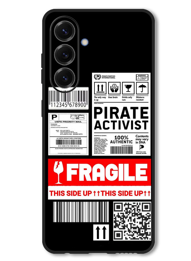 Theodor Case Compatible with Samsung Galaxy S25 FE 6.7 Inch Protection Shockproof Bumper Cover Private Activist - Image 1