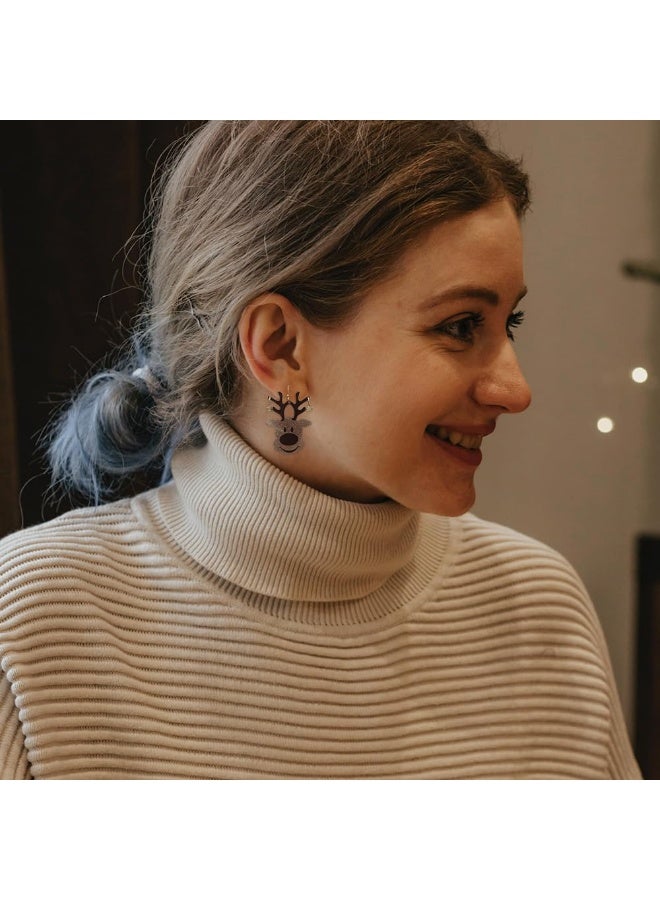 Y&D Christmas Earrings For Women, Drop Earrings Holiday Jewerly Festive Decorations Accessorie - Image 2