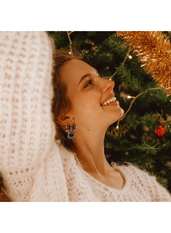 Y&D Christmas Earrings For Women, Drop Earrings Holiday Jewerly Festive Decorations Accessorie - Image 3