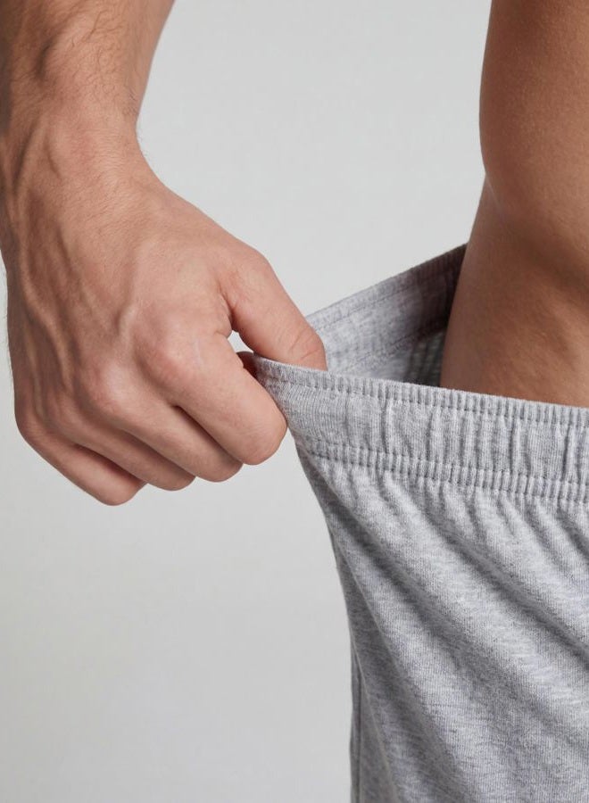 Andrew Scott Men's Cotton Knit Boxers | Underwear & Sleep Boxer Shorts| Multi Packs, 5 Pack - Black, Gray, Navy, Hunter Green, Royal, 5XL (Big) - Image 5