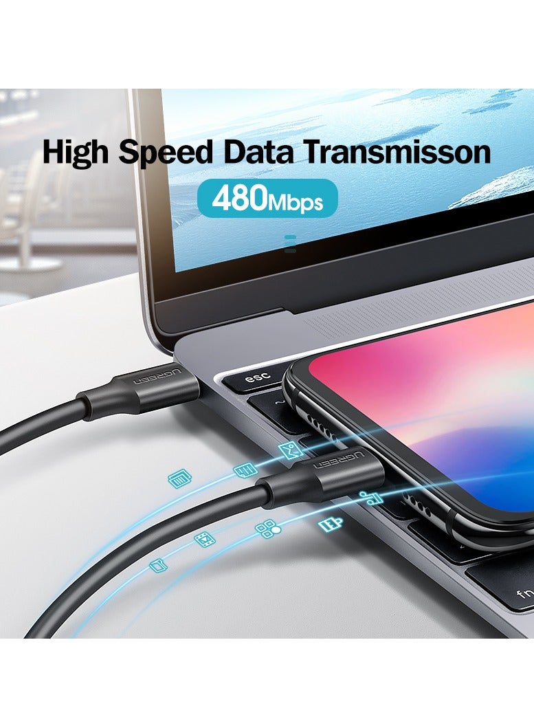 Ugreen USB-C to USB-C PD Fast Charging Cable 3A Max 1M - Image 5