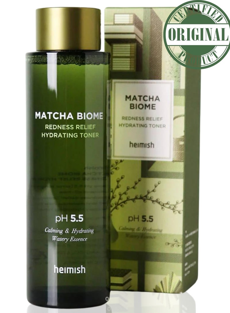 Heimish Matcha Biome Redness Relief Hydrating Toner 150ml - Soothing Facial Toner for Sensitive Skin with Antioxidant-Rich Matcha Extract - Image 1