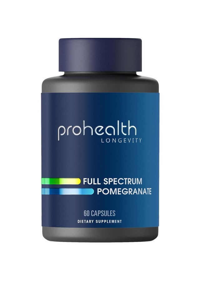 ProHealth مكمل بروهيلث كامل الطيف من الرمان 60 كبسولة، دعم القلب مع مستخلص الرمان ومسحوق عصير الرمان - Image 1