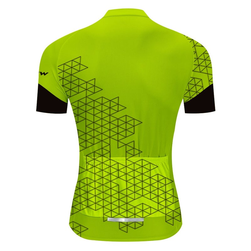 MOXILYN Men's Breathable Cycling Jersey Short Sleeve Top - Autumn Outdoor Sports Wear - Image 3