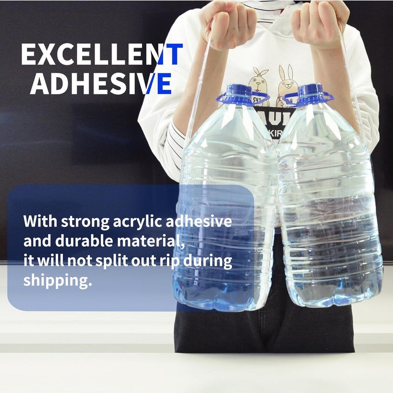 TAPEBEAR Packing Tape with Dispenser, 2.6mil Thick, 1.88" x 55yd Heavy Duty Packaging Tape Clear Adhesive Box Tape for Carton Sealing, Moving, Shipping - Image 5