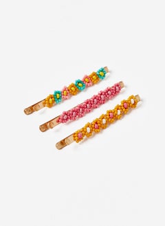 Zippy Zippy Pack 3 Hair Clips With Beads For Girls  - Image 2