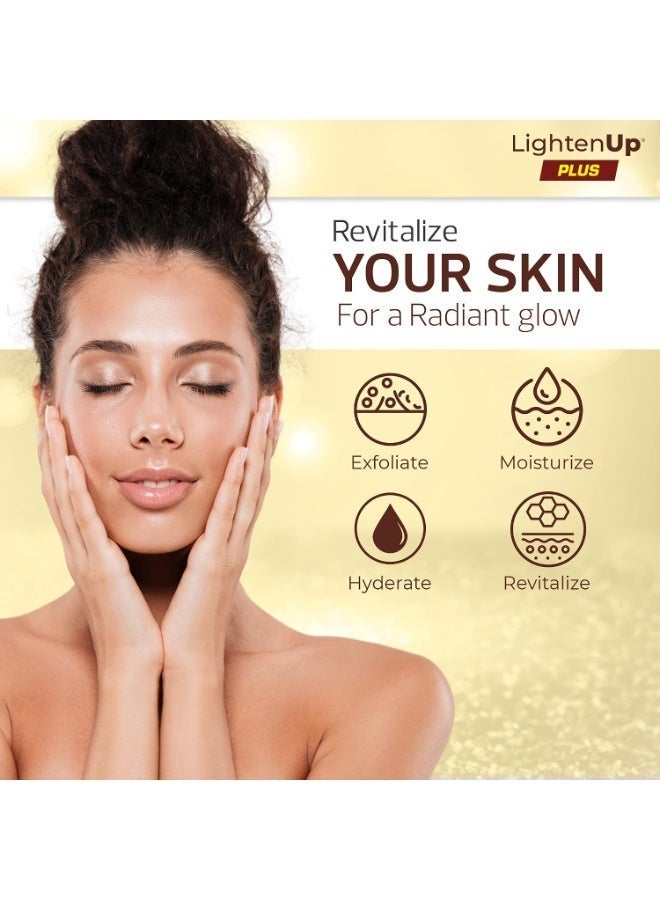 LIGHTENUP Brightening Face Scrub 118ml – Exfoliating Facial Scrub for Dull Skin, Removes Dead Skin Cells, Helps Improve Skin Radiance & Smooth Texture - Image 5