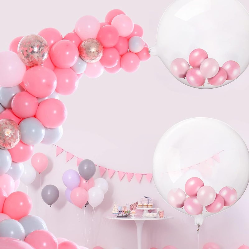 Vinsot 20 Pieces Large Clear Balloons 36 Inch Transparent Bobo Party Balloons Big Bubble for Stuffing Wedding Birthday Party Baby Shower Decoration - Image 5
