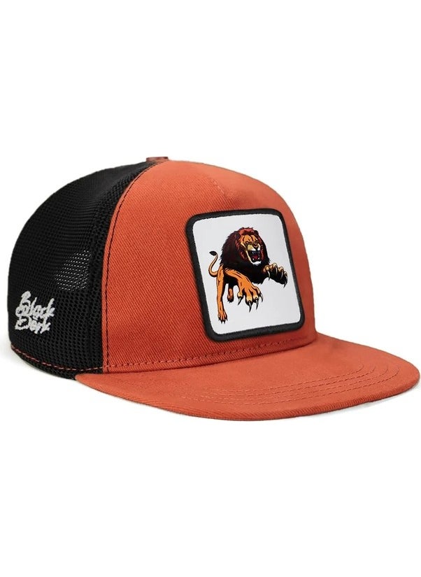 Black Börk Tile-Black Children's Hat (Cap)  - Image 1