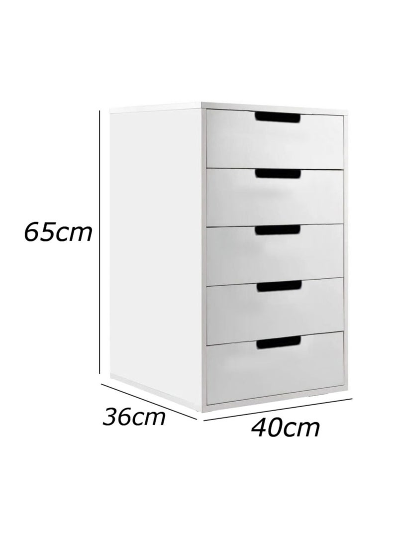 فرنتشر ستور وحدة ادراج مودرن ام دى اف - ارتفاع 65 سم - عرض 40 سم - عمق 36 سم ، من فرنتشر ستور. - Image 4