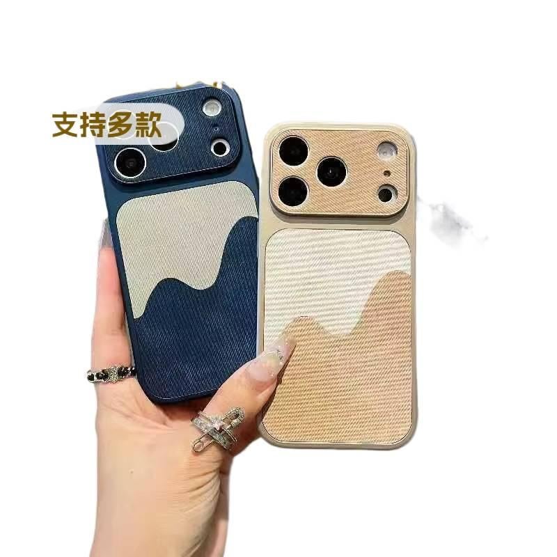 iPhone 16 Pro TPU Protective for iPhone 16 16 Plus 16 Pro 16 Pro Max with Strong Magnetic and Geometric Pattern and Anti Slip Grip in Custom - Image 1