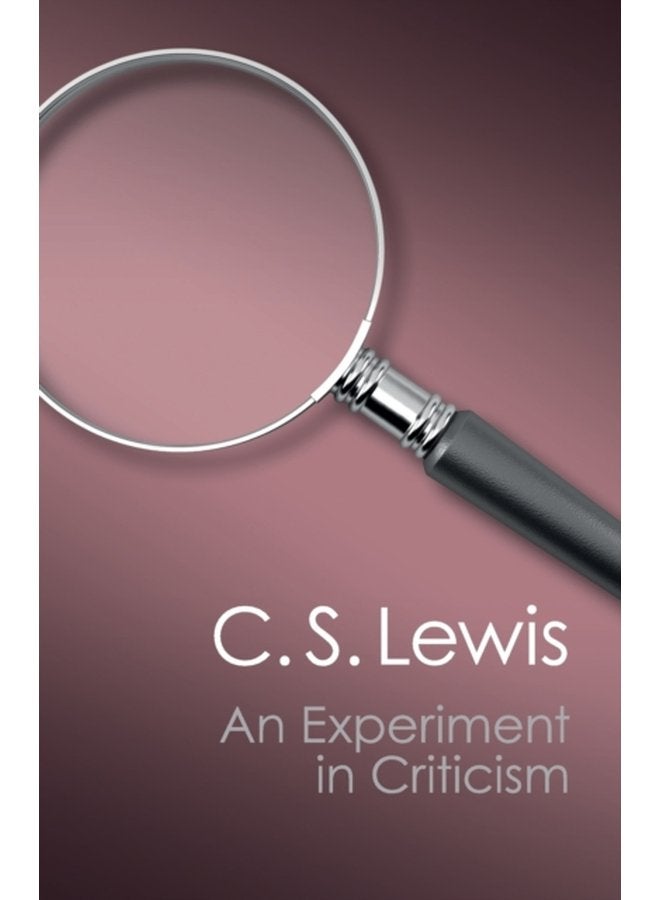 An Experiment in Criticism - Paperback