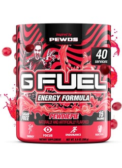 G Fuel Pewdiepie (40 Servings) Elite Energy And Endurance Formula  - Image 1