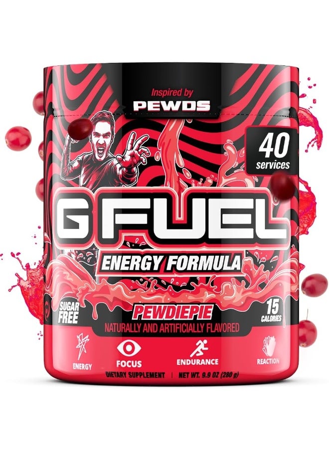G Fuel - Pewdiepie (40 Servings) Elite Energy And Endurance Formula - Image 1