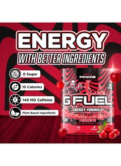 G Fuel Pewdiepie (40 Servings) Elite Energy And Endurance Formula  - Image 2