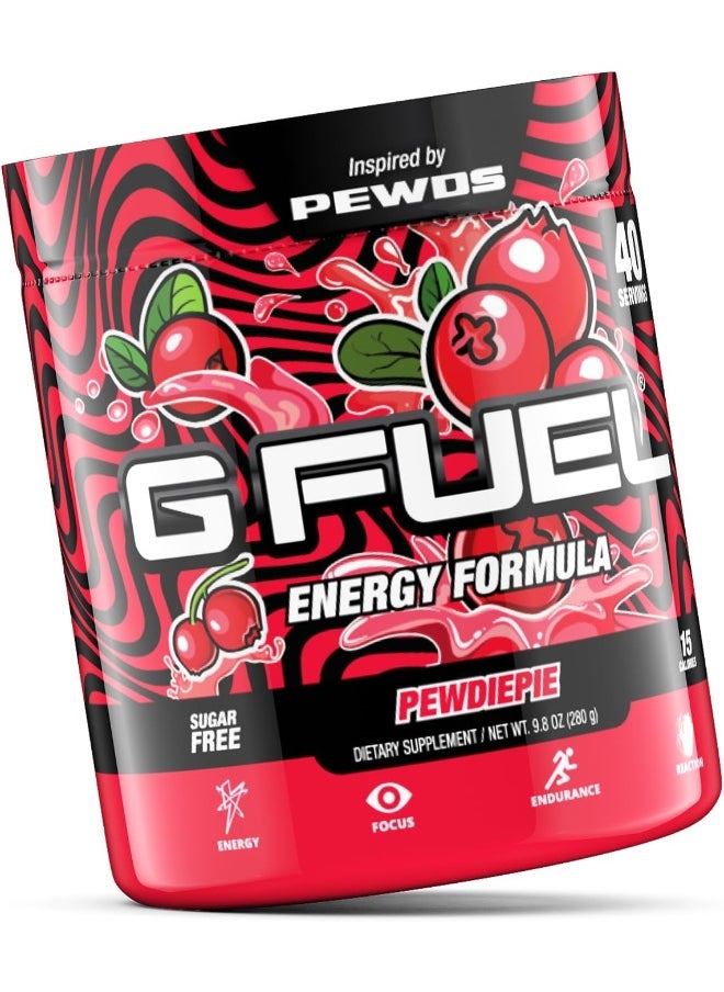 G Fuel - Pewdiepie (40 Servings) Elite Energy And Endurance Formula - Image 1