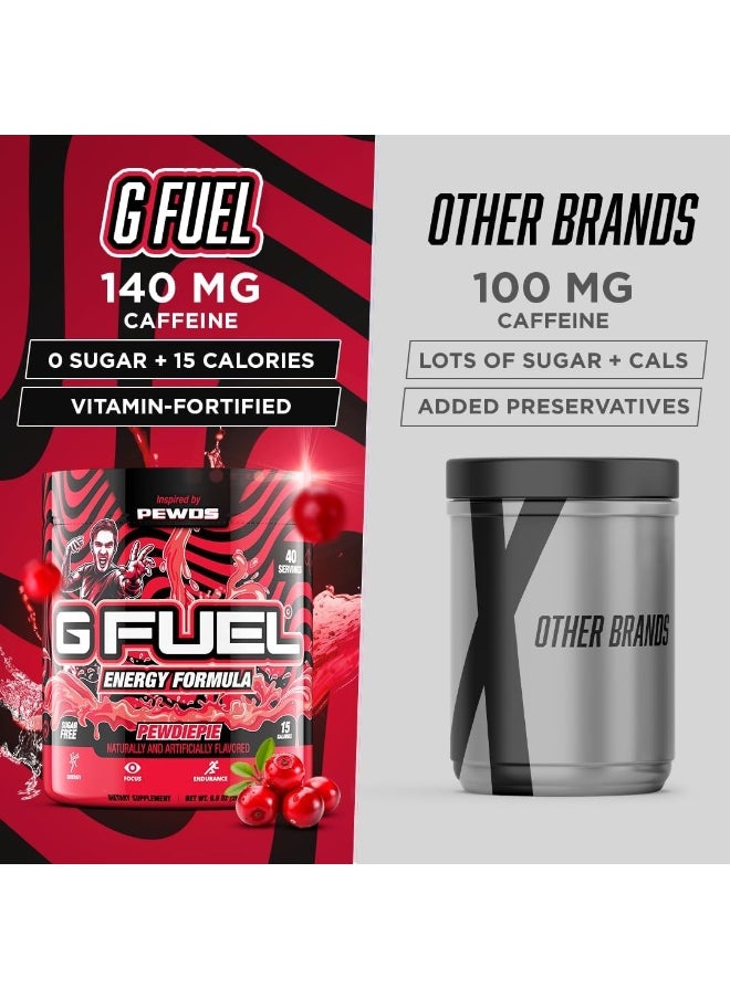 G Fuel - Pewdiepie (40 Servings) Elite Energy And Endurance Formula - Image 1