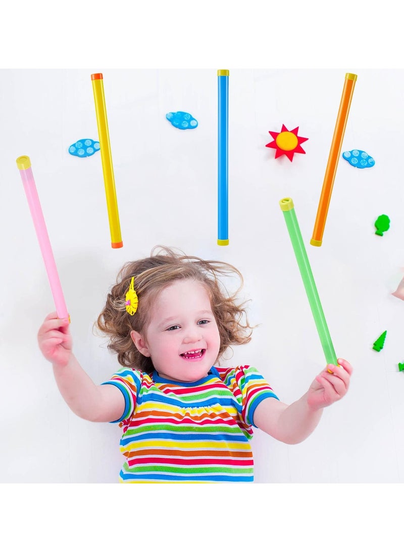 سيوسي 10 قطع من عصا صانعي الضوضاء الأنبوبية المضحكة من البلاستيك للحفلات، صانعة الضوضاء، ألعاب أنابيب الصوت للبالغين في مناسبات الهالوين وأعياد الميلاد، لون عشوائي - Image 5