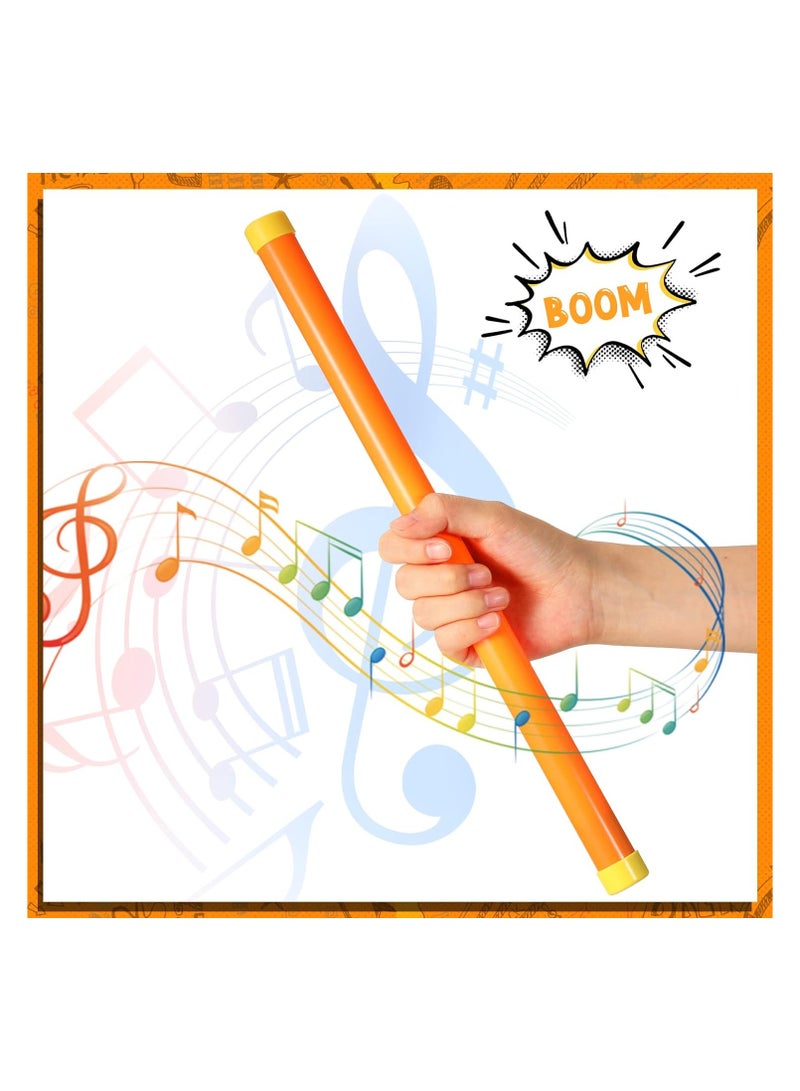 سيوسي 10 قطع من عصا صانعي الضوضاء الأنبوبية المضحكة من البلاستيك للحفلات، صانعة الضوضاء، ألعاب أنابيب الصوت للبالغين في مناسبات الهالوين وأعياد الميلاد، لون عشوائي - Image 3