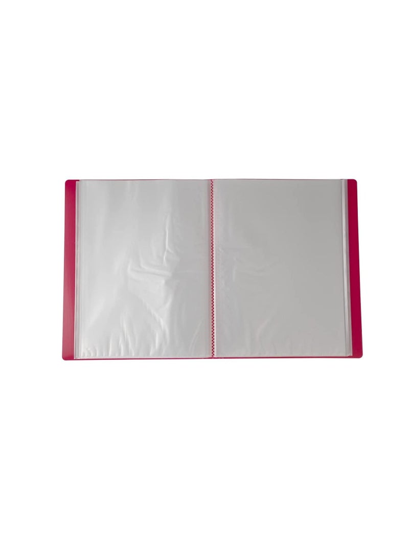 MAXI DISPLAY BOOK 60 POCKET PINK