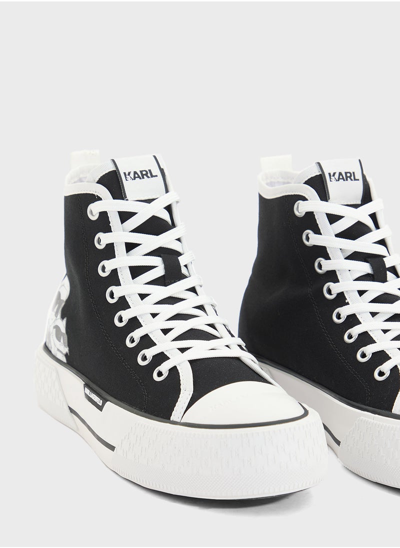 Karl Lagerfeld KAMPUS MAX III Twin NFT Hi Top  - Image 4