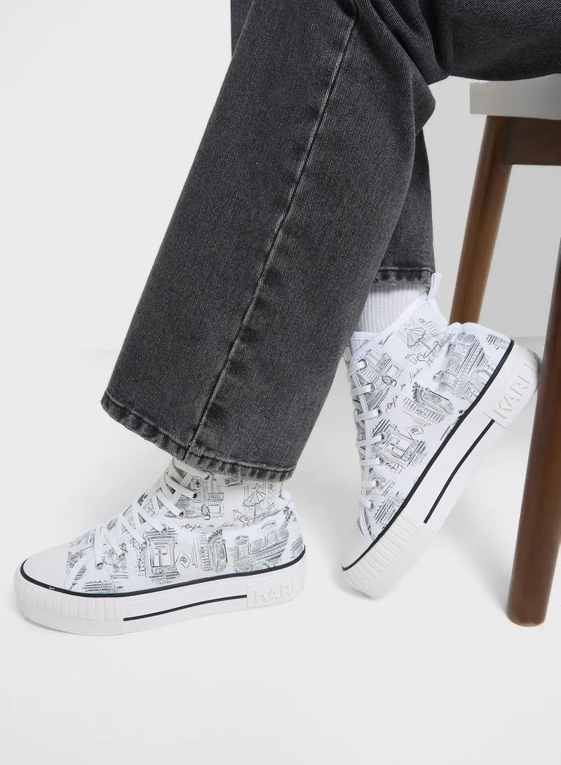 Karl Lagerfeld KAMPUS MAX III Twin NFT Hi Top