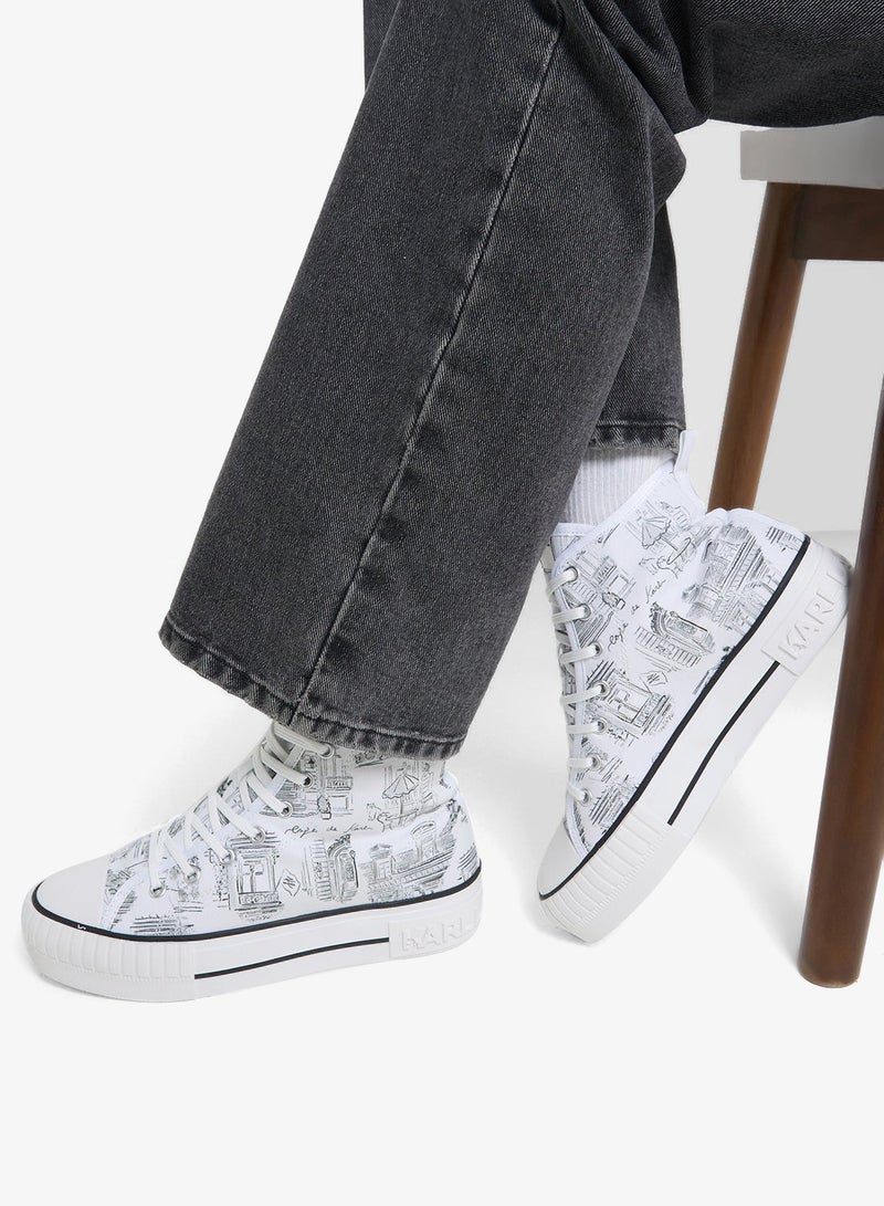 Karl Lagerfeld KAMPUS MAX III Twin NFT Hi Top - Image 5