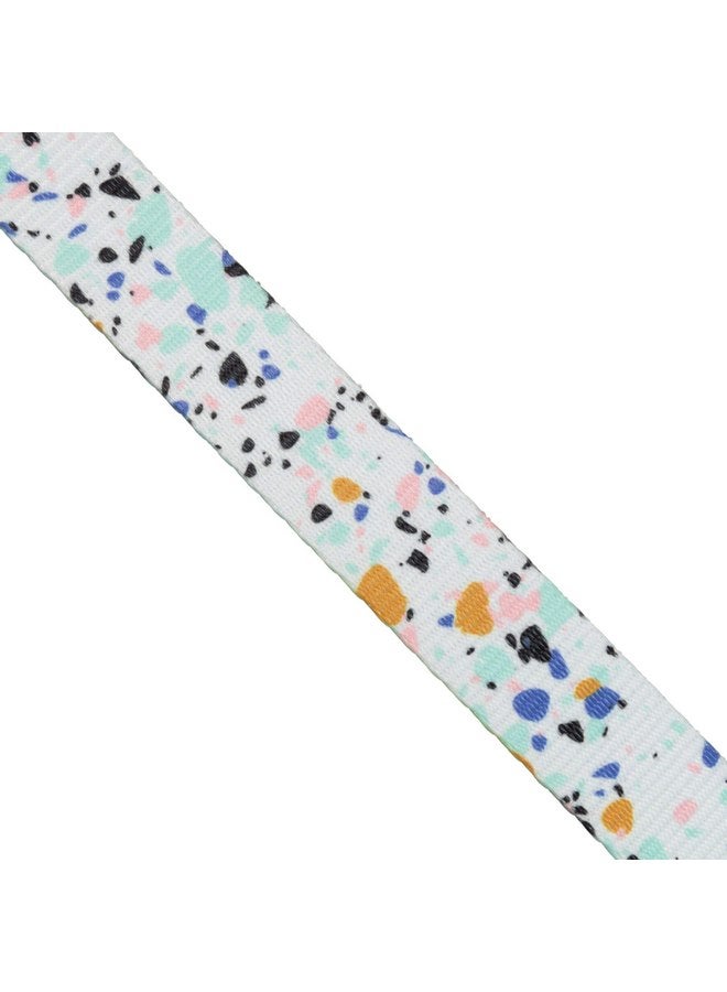 Peeps Now House for Pets by Jonathan Adler Mint Terrazzo Collar, Medium | Stylish and Fashionable Way to Keep Your Dog Looking Great | Cute and Adorable Dog Accessories for Pets - Image 2
