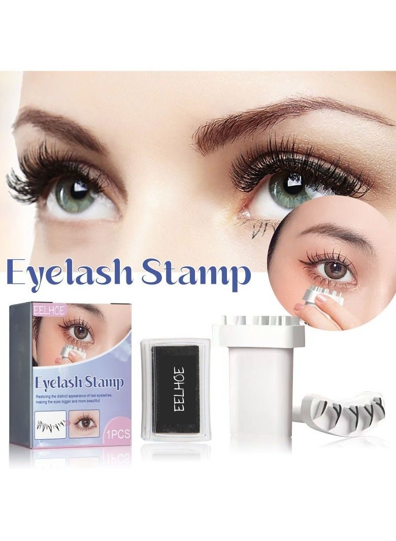 EELHOE DIY Eyelash Stamp – Long Lasting Waterproof False Eyelash Tool - Image 2