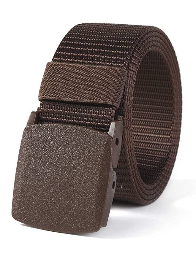 Umiwin Automatic Nylon Men's Belt  Brown  - Image 1