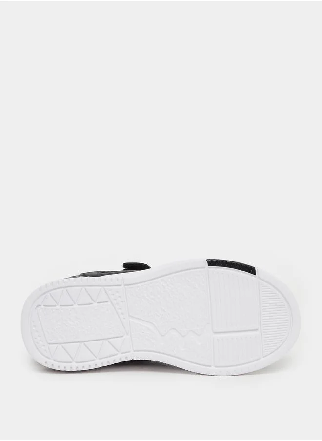 Styli Color Block Round Toe Sneakers