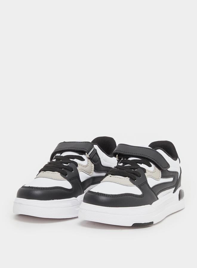 Styli Color Block Round Toe Sneakers  - Image 2