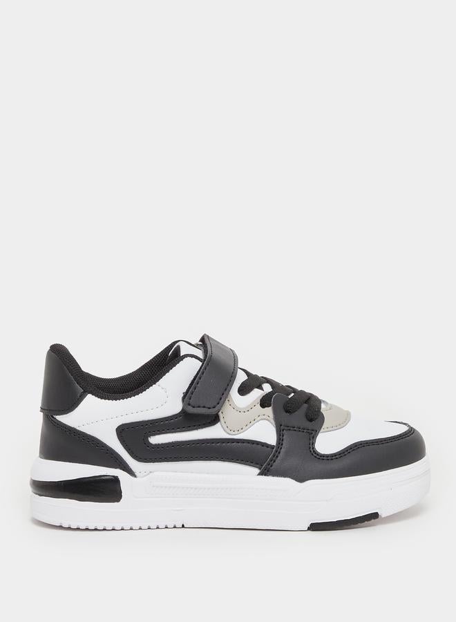 Styli Color Block Round Toe Sneakers  - Image 1