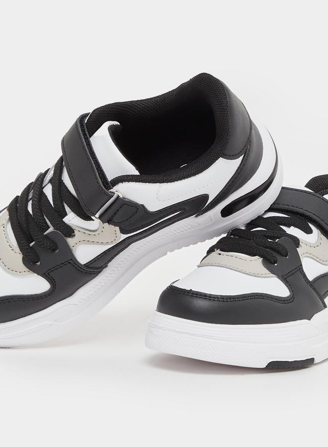 Styli Color Block Round Toe Sneakers  - Image 3